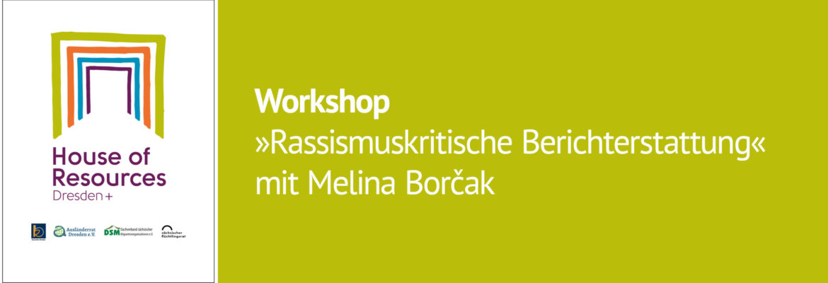 Workshop: Rassismuskritische Berichterstattung