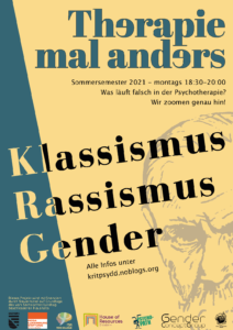 Therapie mal anders: Plakat