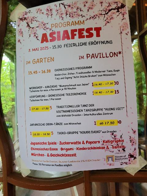 Deutsch-Japanische Gesellschaft e.V. - Asiafest 2025